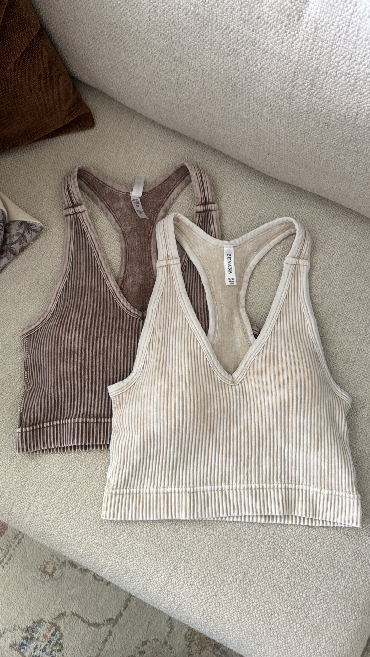 2 Colors / Racerback Butter Tank