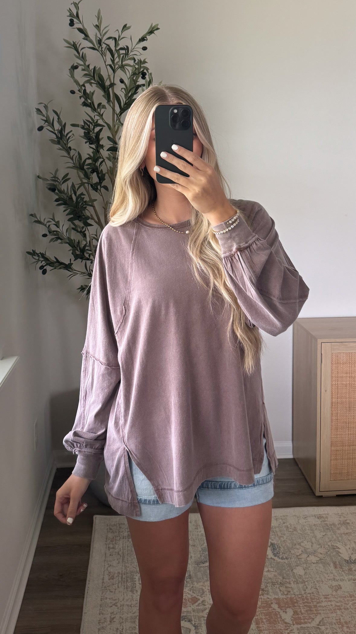 Lightweight Long Sleeve / Chestnut