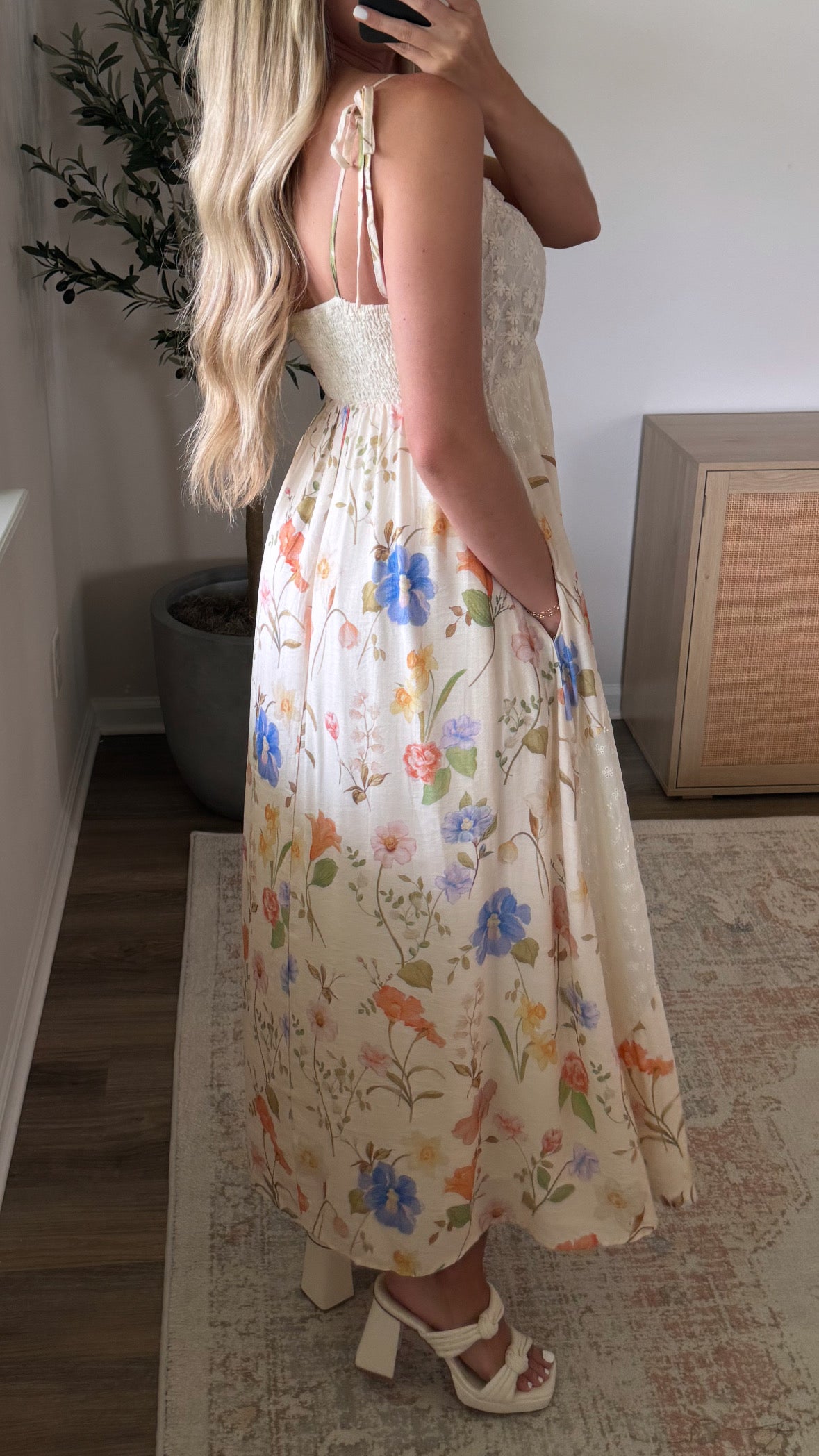 Maria Floral Maxi Dress