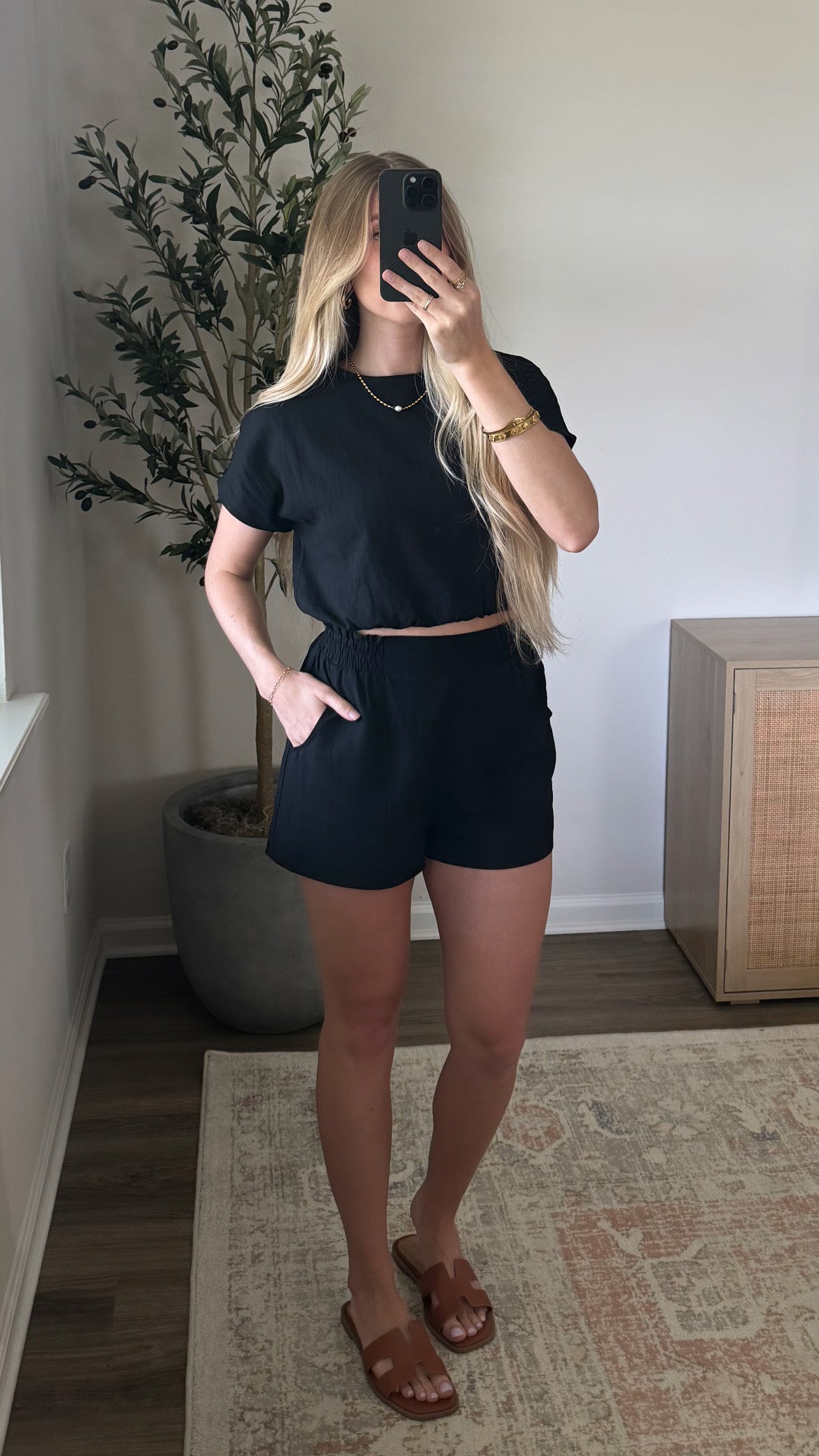 Dani Shorts Set / Black