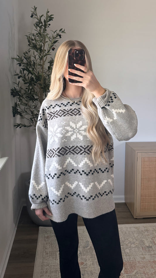 Alpine Sweater / Grey