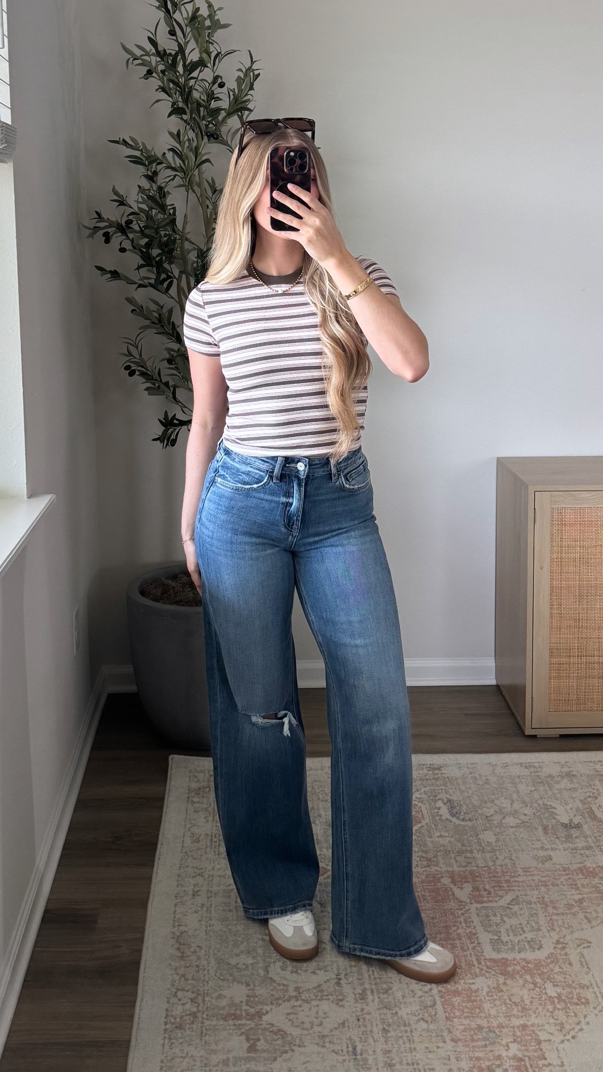 Krista Wide Leg Denim / Dark Wash