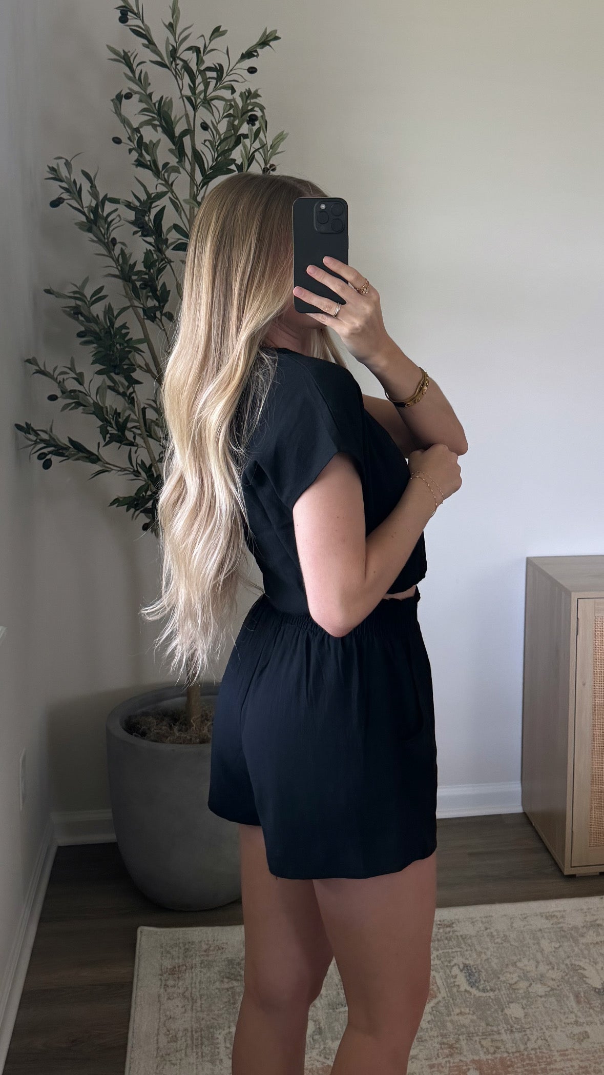 Dani Shorts Set / Black