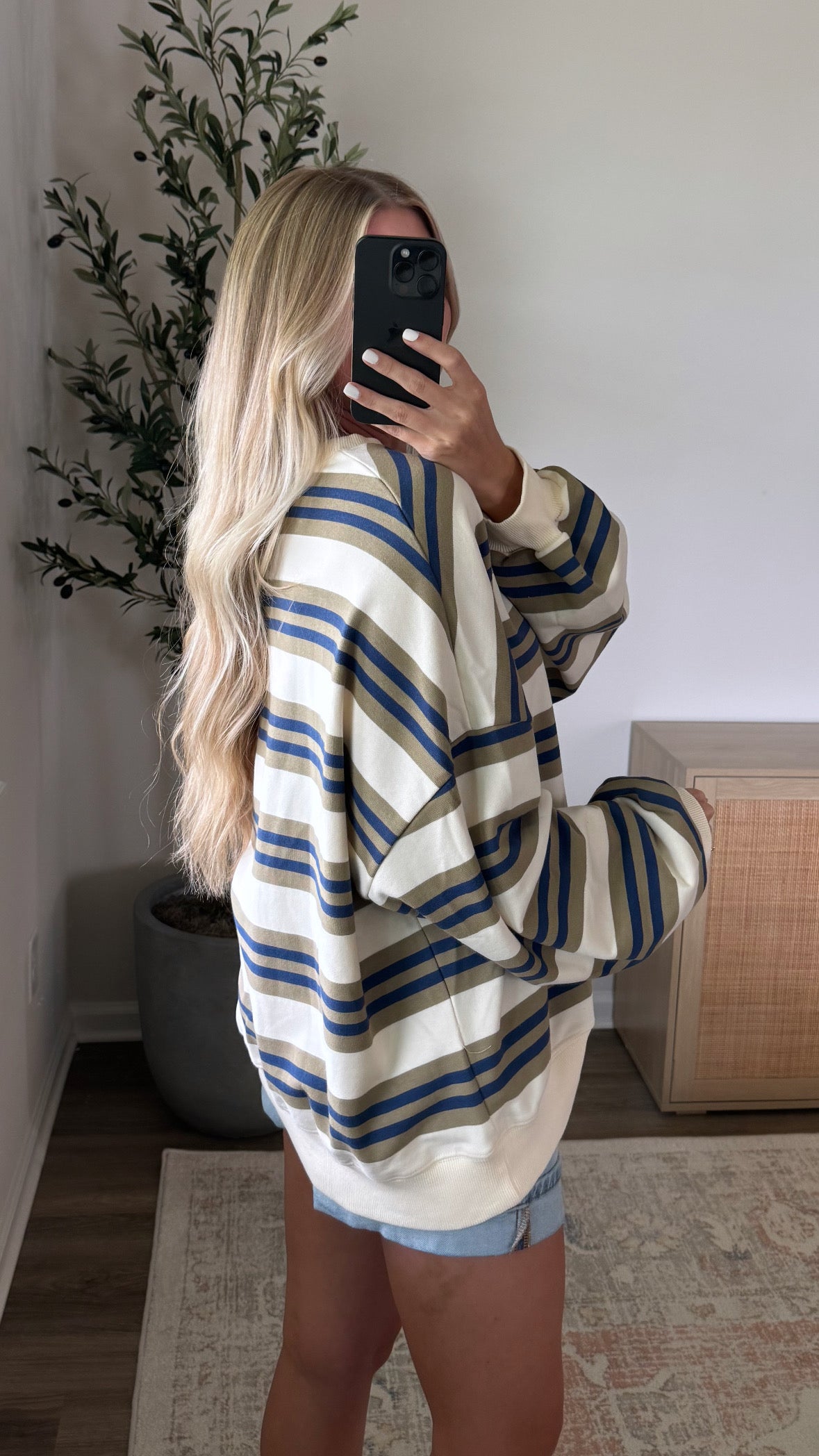 Sadie Striped Pullover