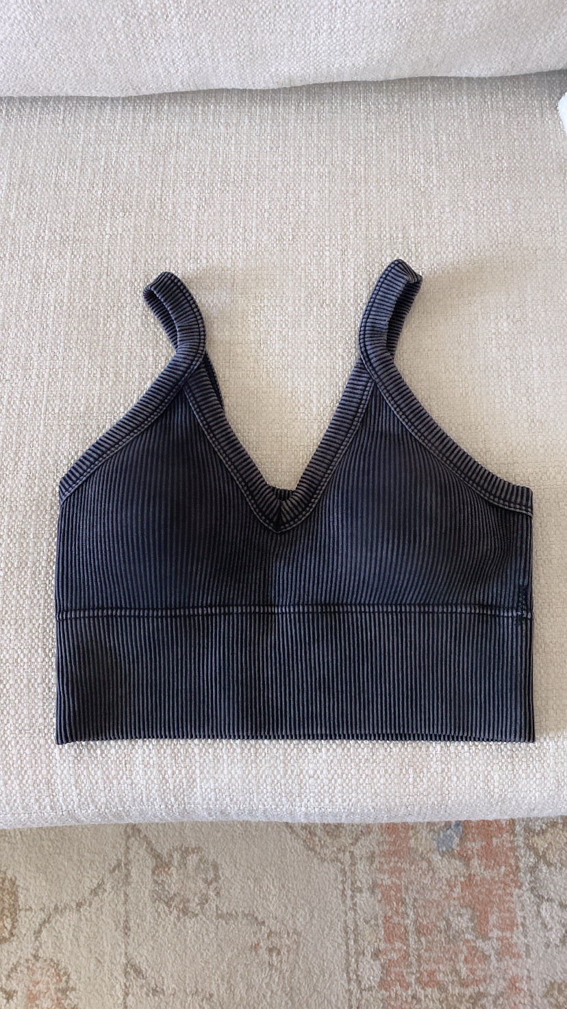 4 Colors / V-Neck Butter Tank