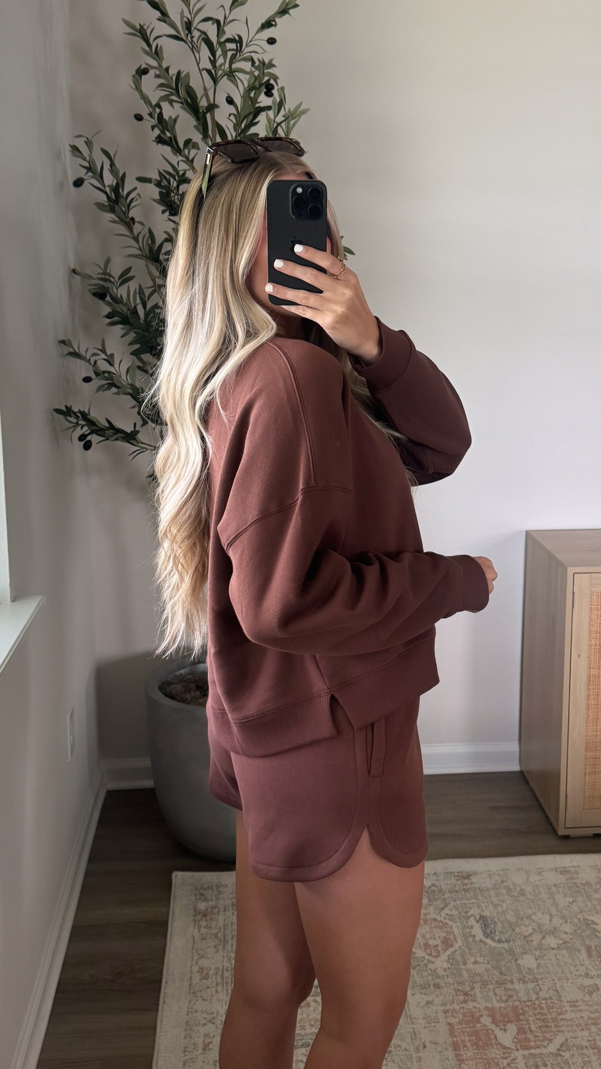 Weekend Shorts Set / Chestnut