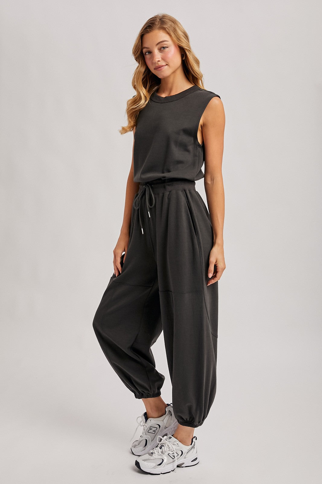 Jogger Jumpsuit / Charcoal