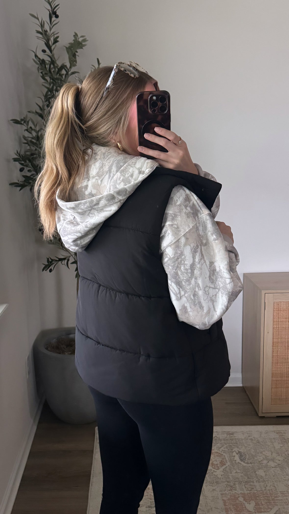 Puffer Vest / Black