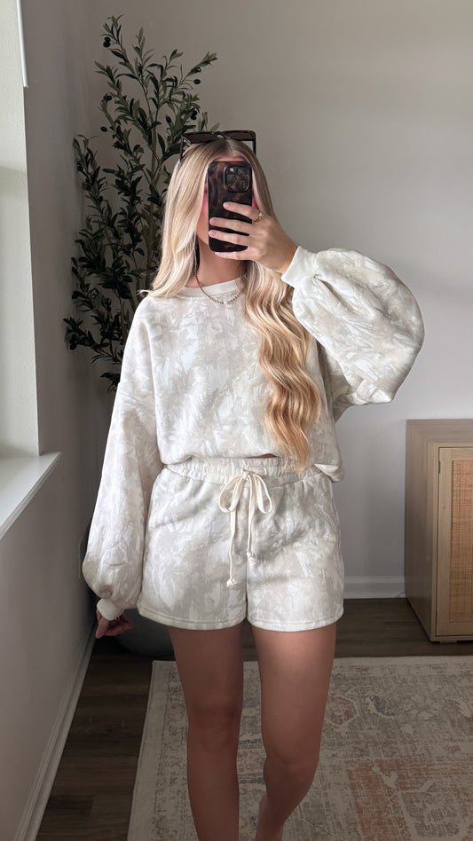 Camo Shorts Set