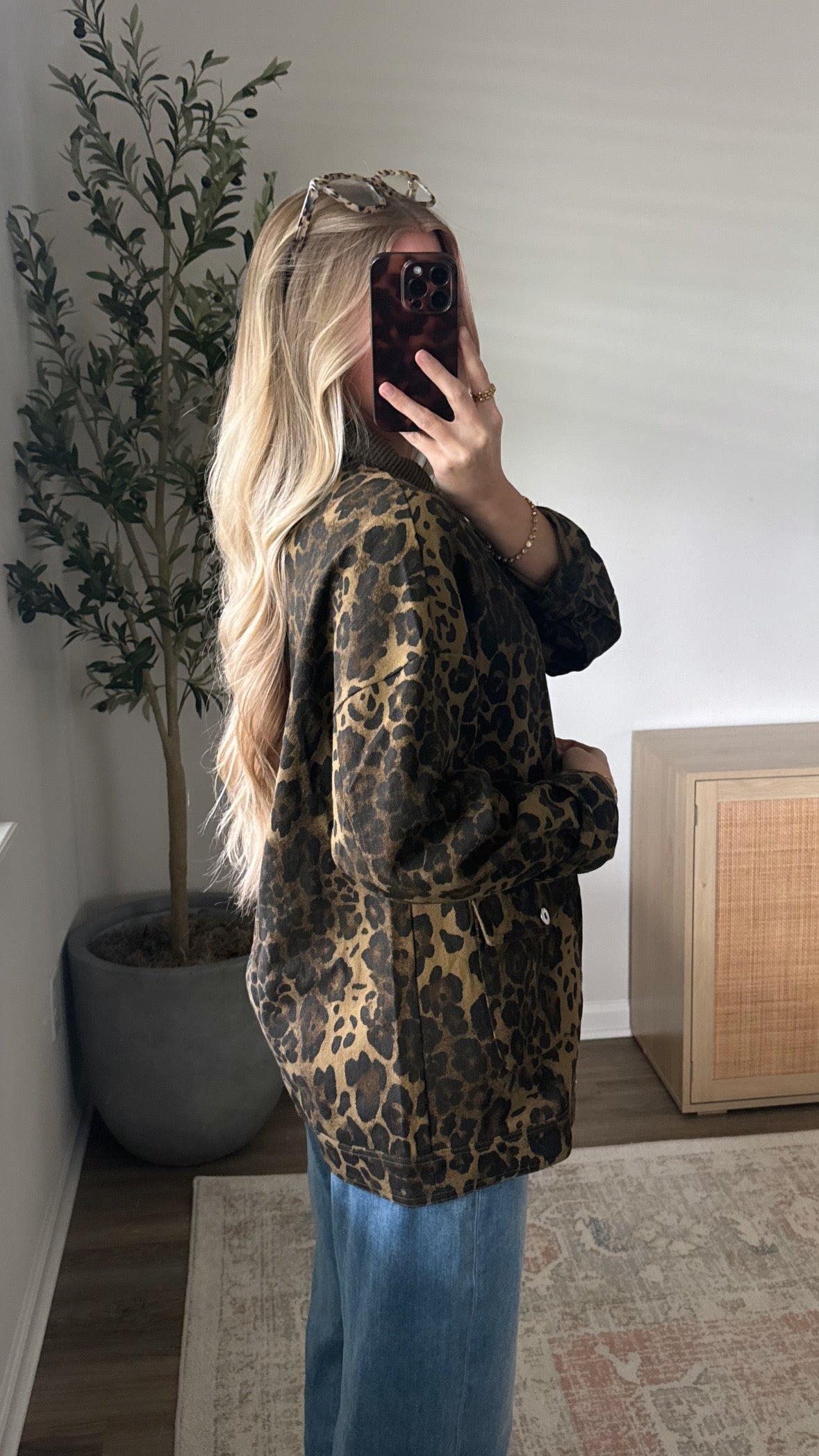 Leopard Barn Jacket