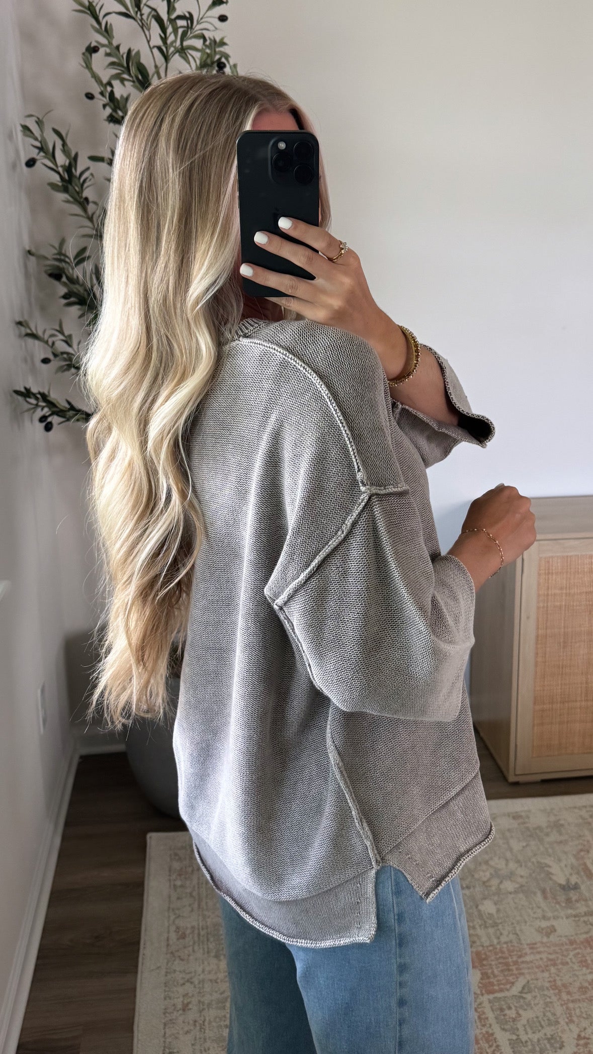 Amelia Lightweight Sweater / Mocha