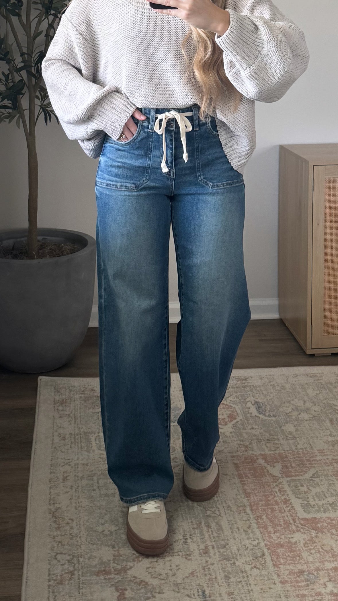 PREORDER (10/27) - Callie Comfort Denim / Medium Wash