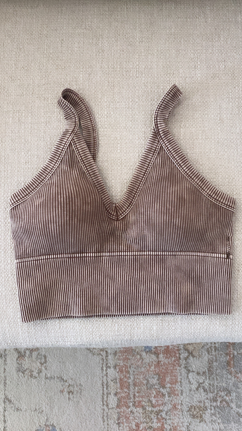 4 Colors / V-Neck Butter Tank