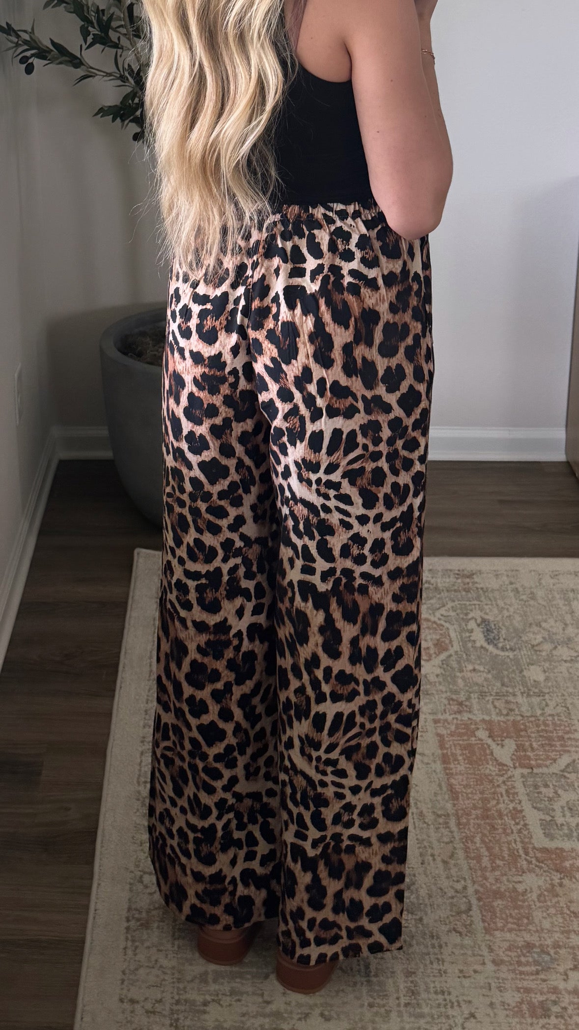 Lightweight Leopard Pants