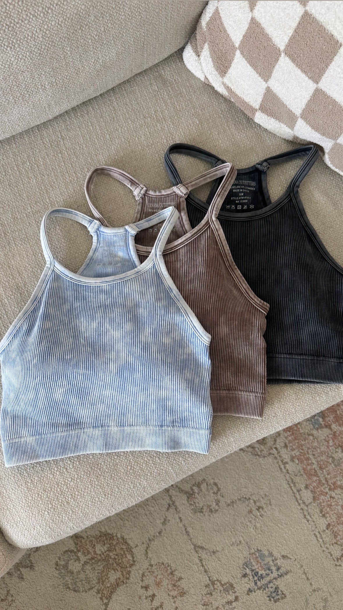 6 Colors / Spaghetti Strap Butter Tank