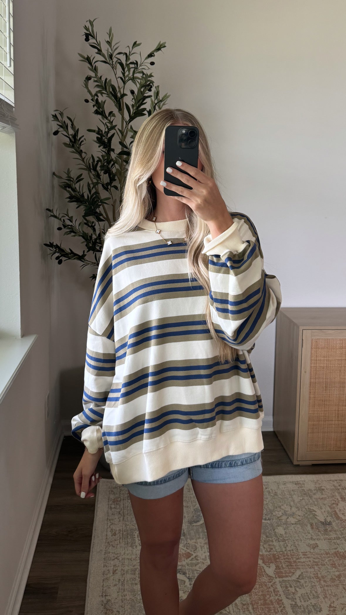 Sadie Striped Pullover