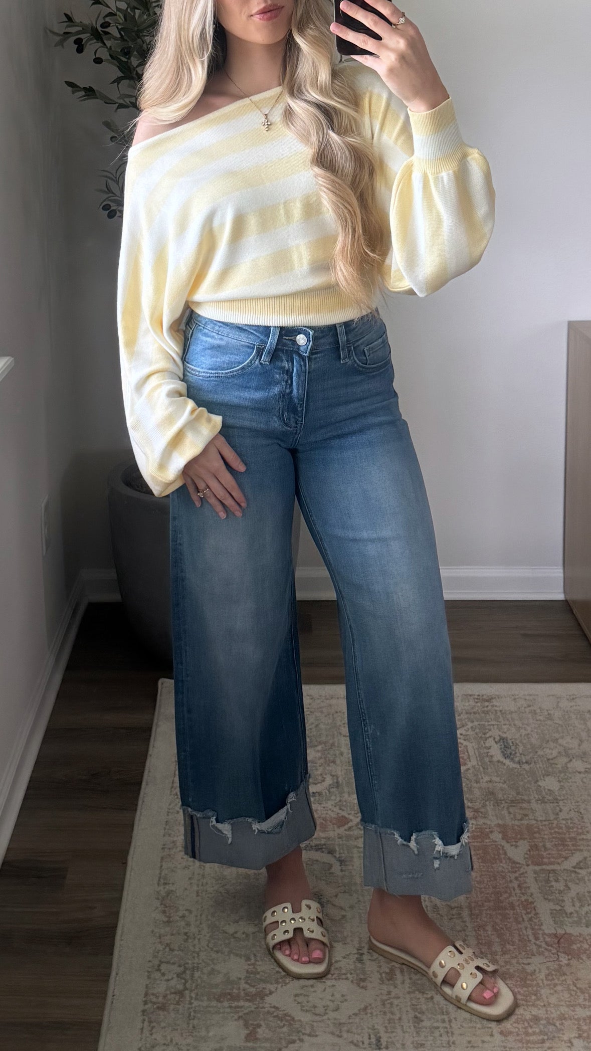 Scottie Wide Leg Denim / Medium Wash