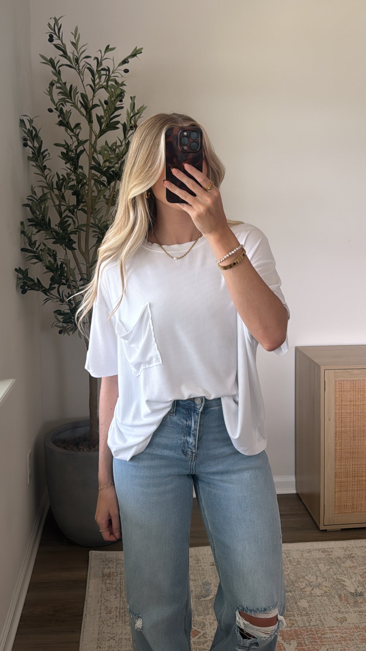 6 Colors / Slouchy Pocket Tee