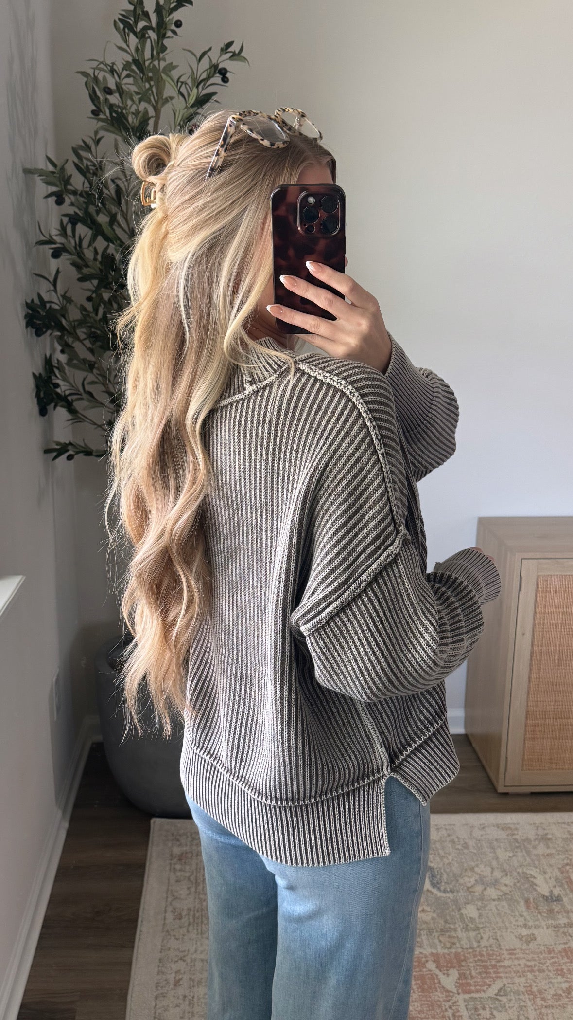 Ribbed Essential Knit / Mocha