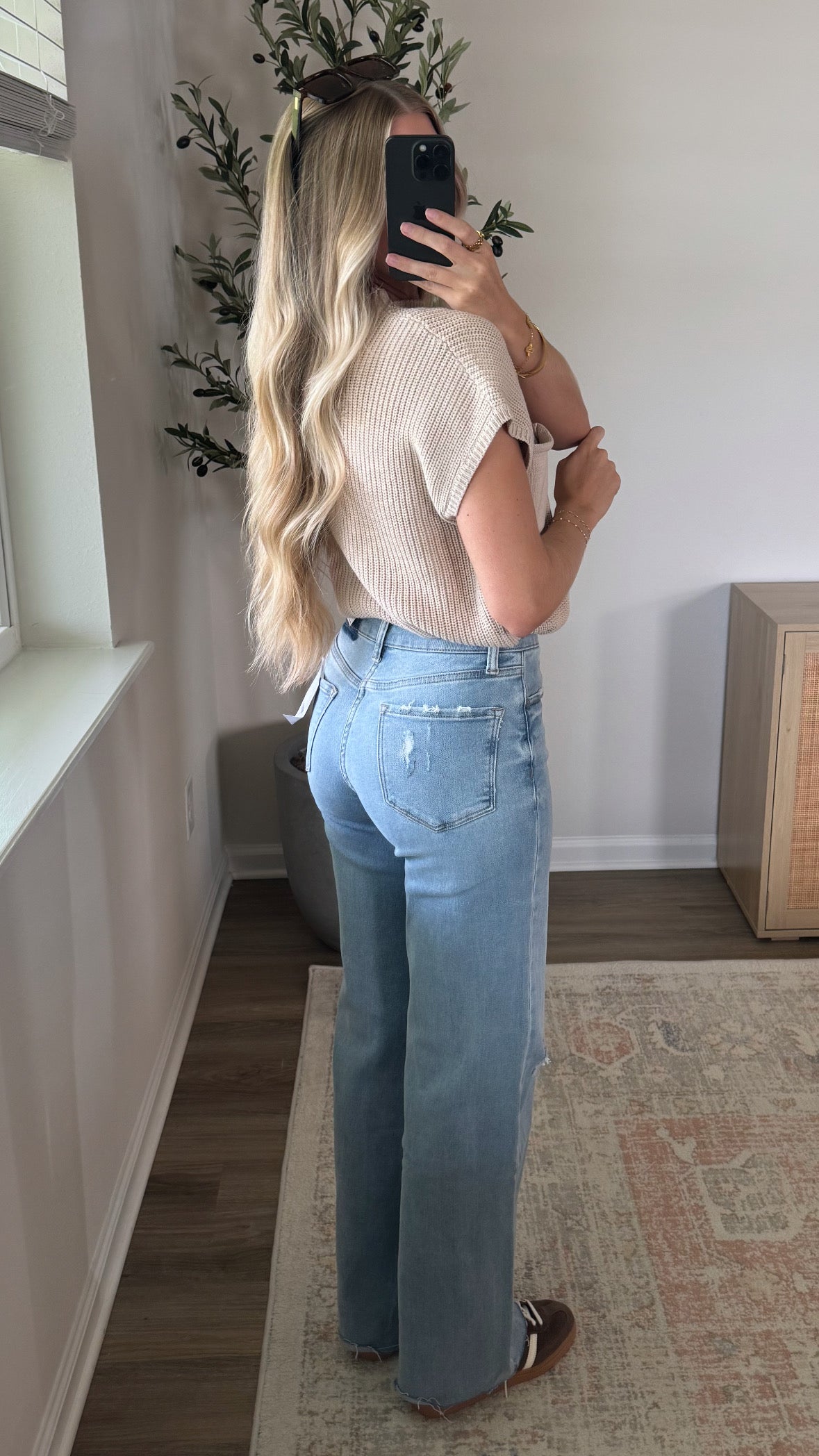 Marley Wide Leg Denim / Light Wash