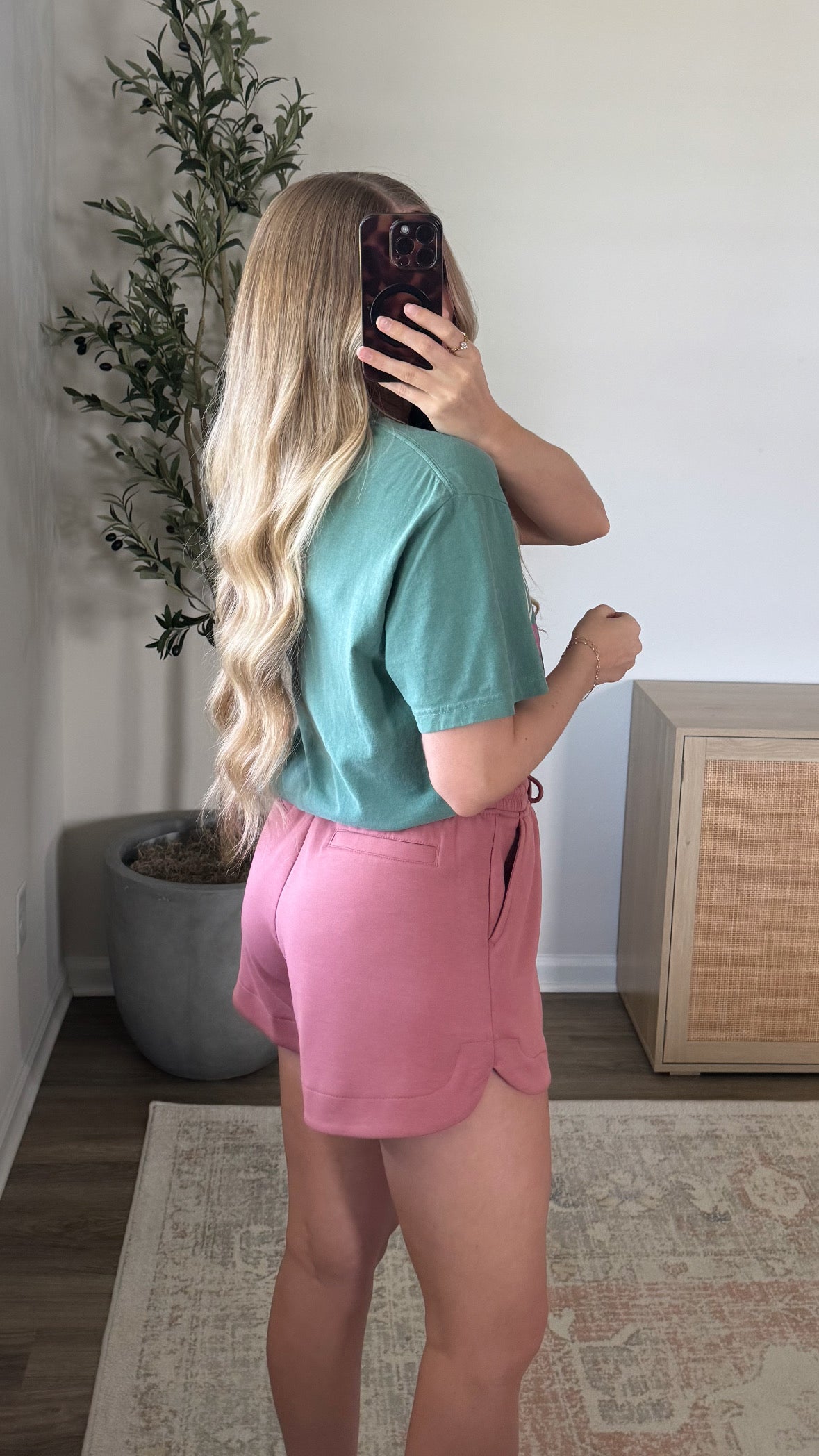 Scuba Shorts / Rose