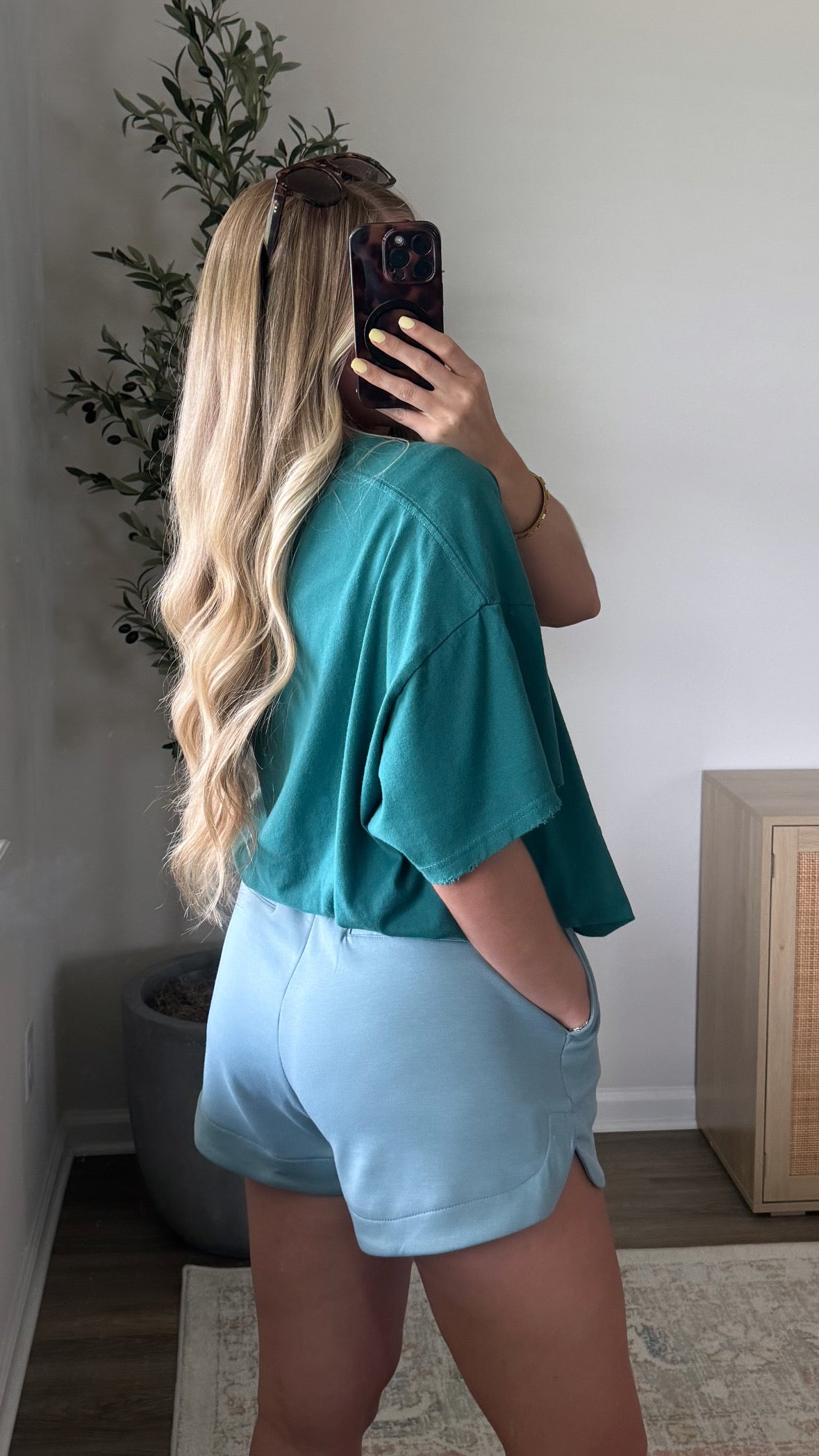 Scuba Shorts / Dusty Blue