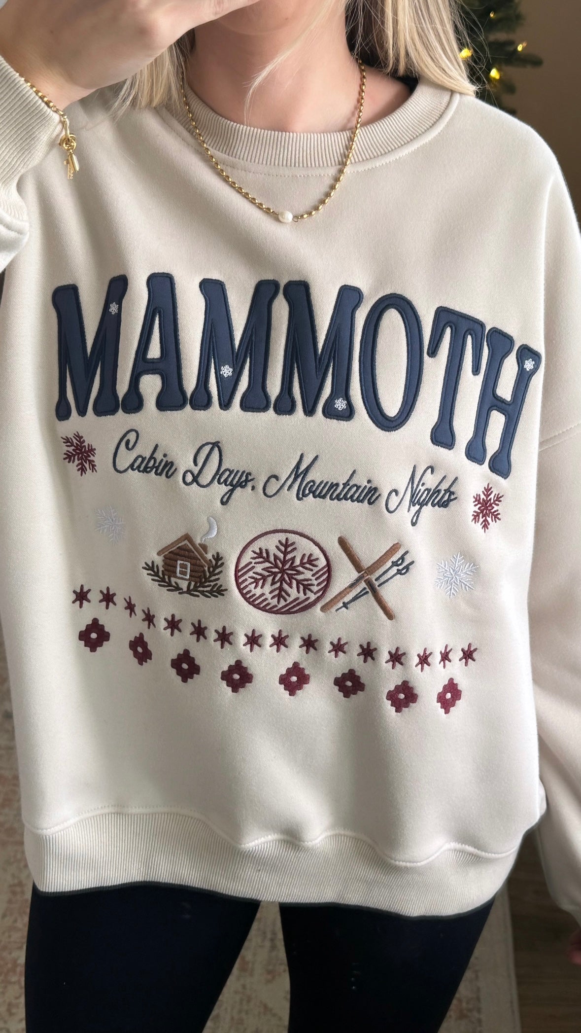 Mammoth Embroidered Sweatshirt
