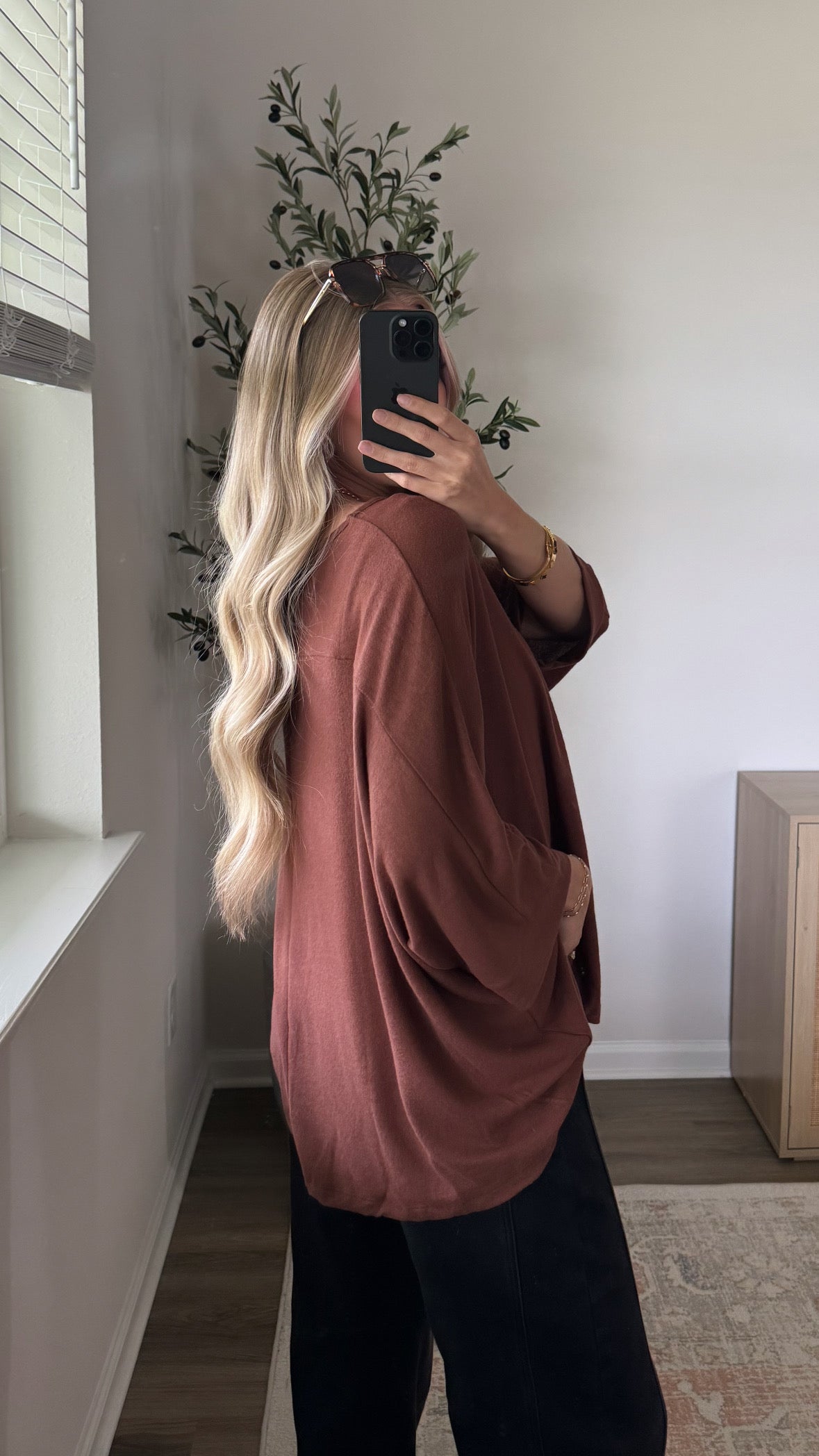 Oversized Butter Tee / Chestnut