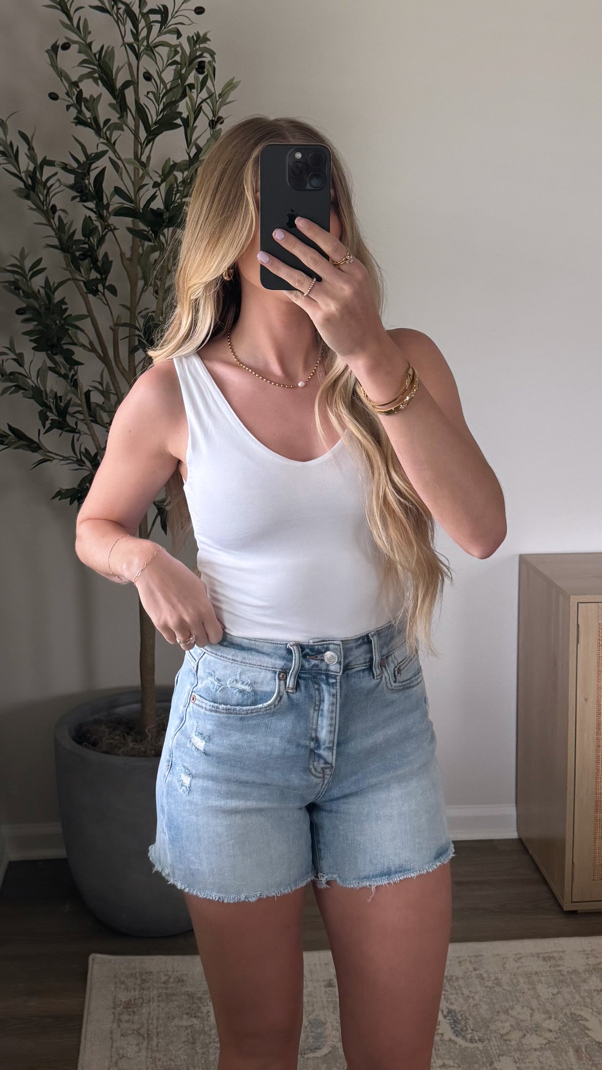 7 Colors / V-Neck Double Lined Basic