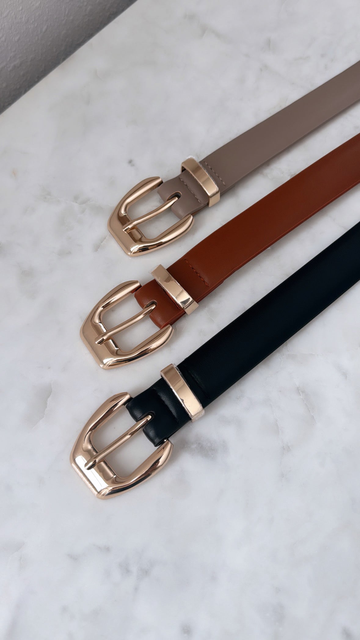 3 Color Options / Gold Belt