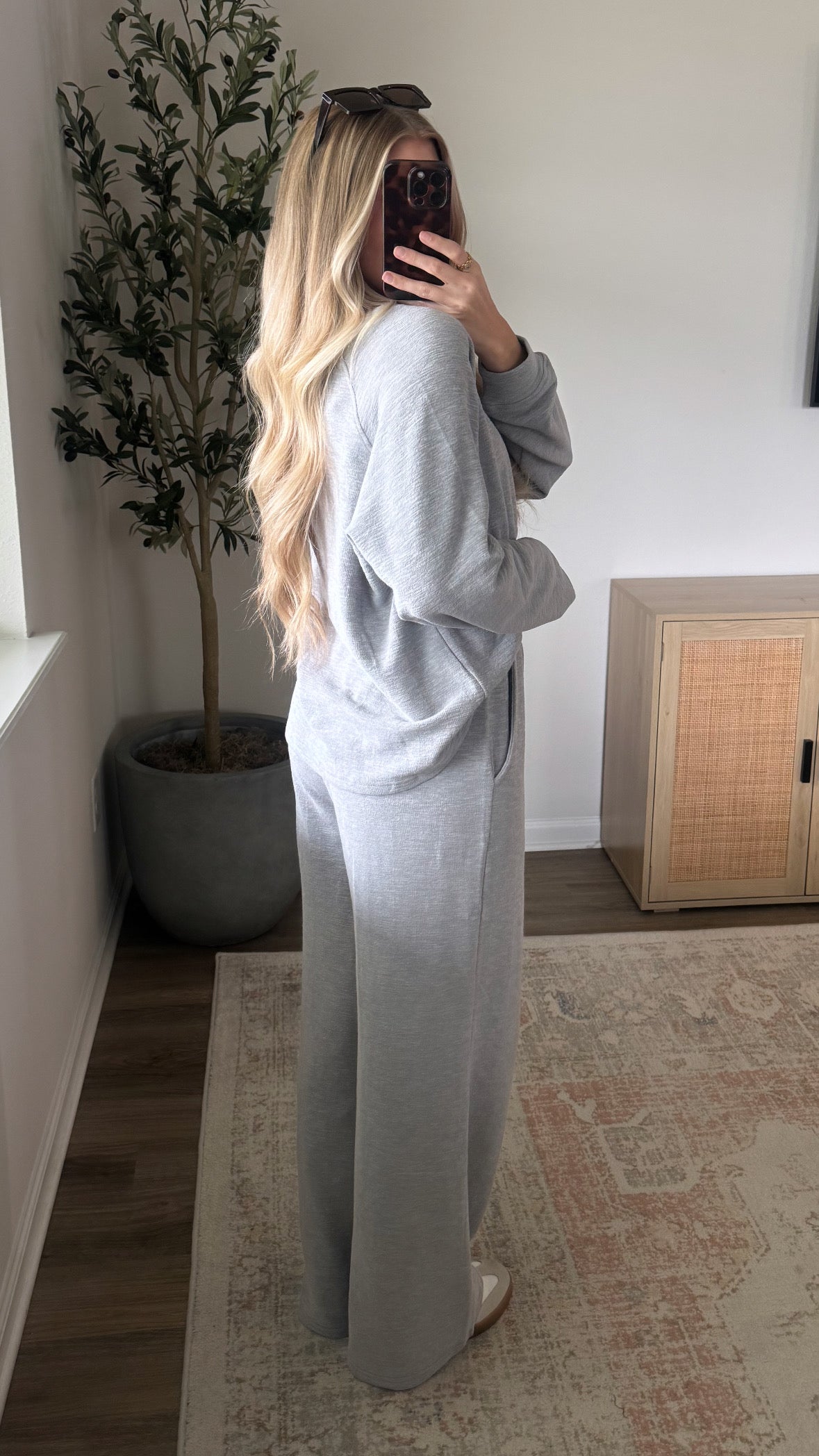 Dani Cotton Set / Heather Grey