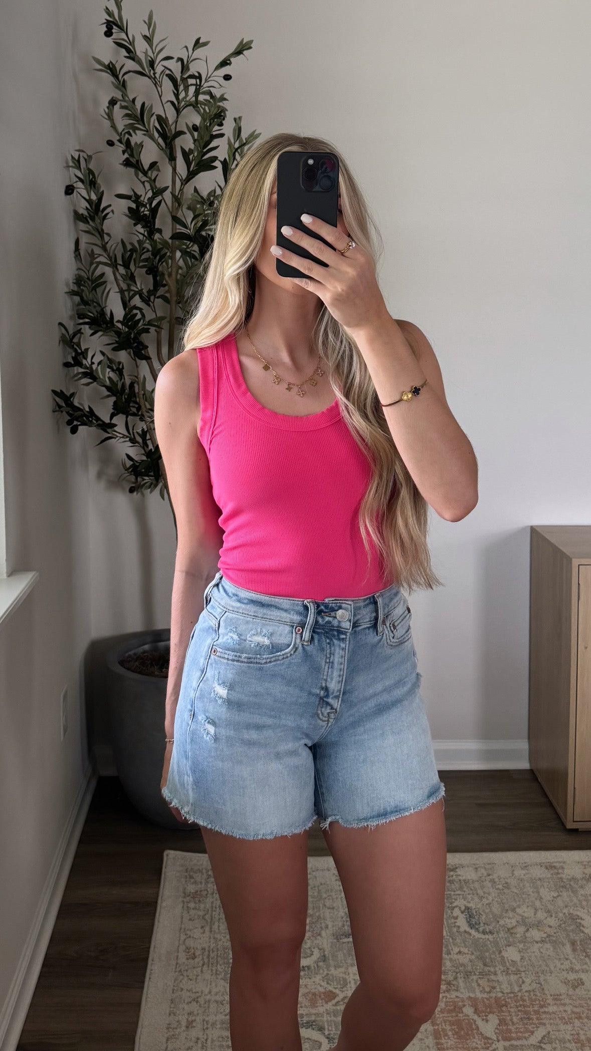 7 Colors / Essential Ribbed Tank