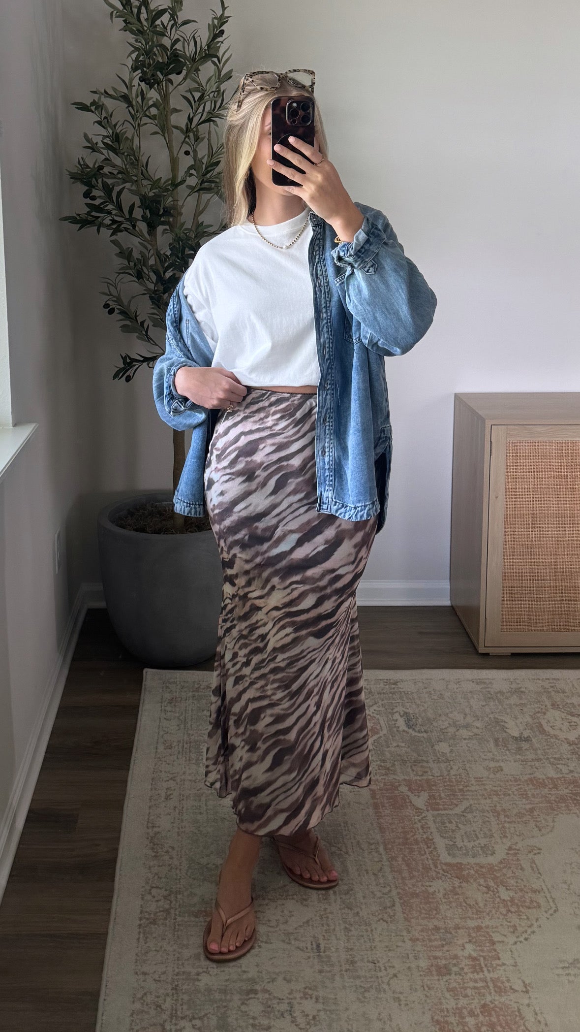 Chambray Button Down