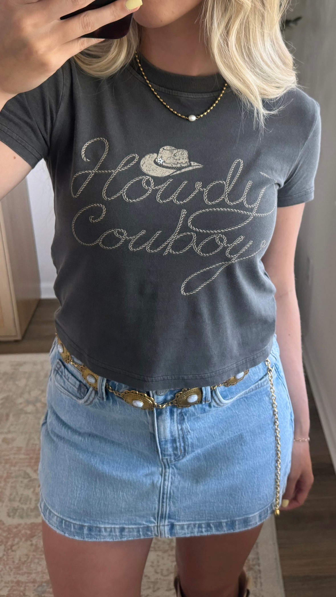 Howdy Cowboy Tee