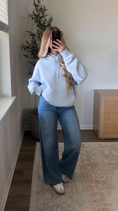 Everyday Comfort Hoodie / Sky Blue
