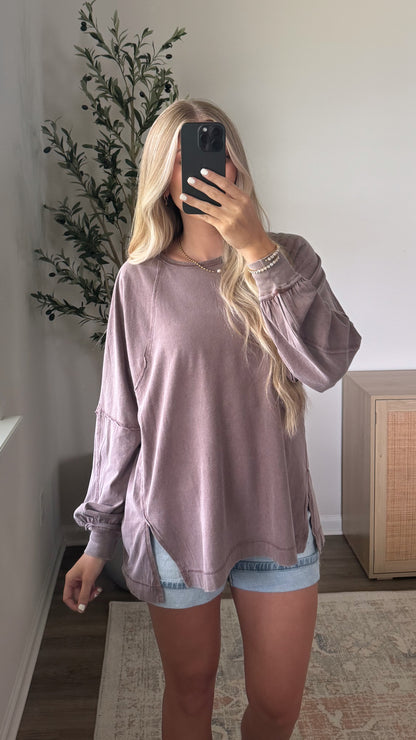 Lightweight Long Sleeve / Chestnut