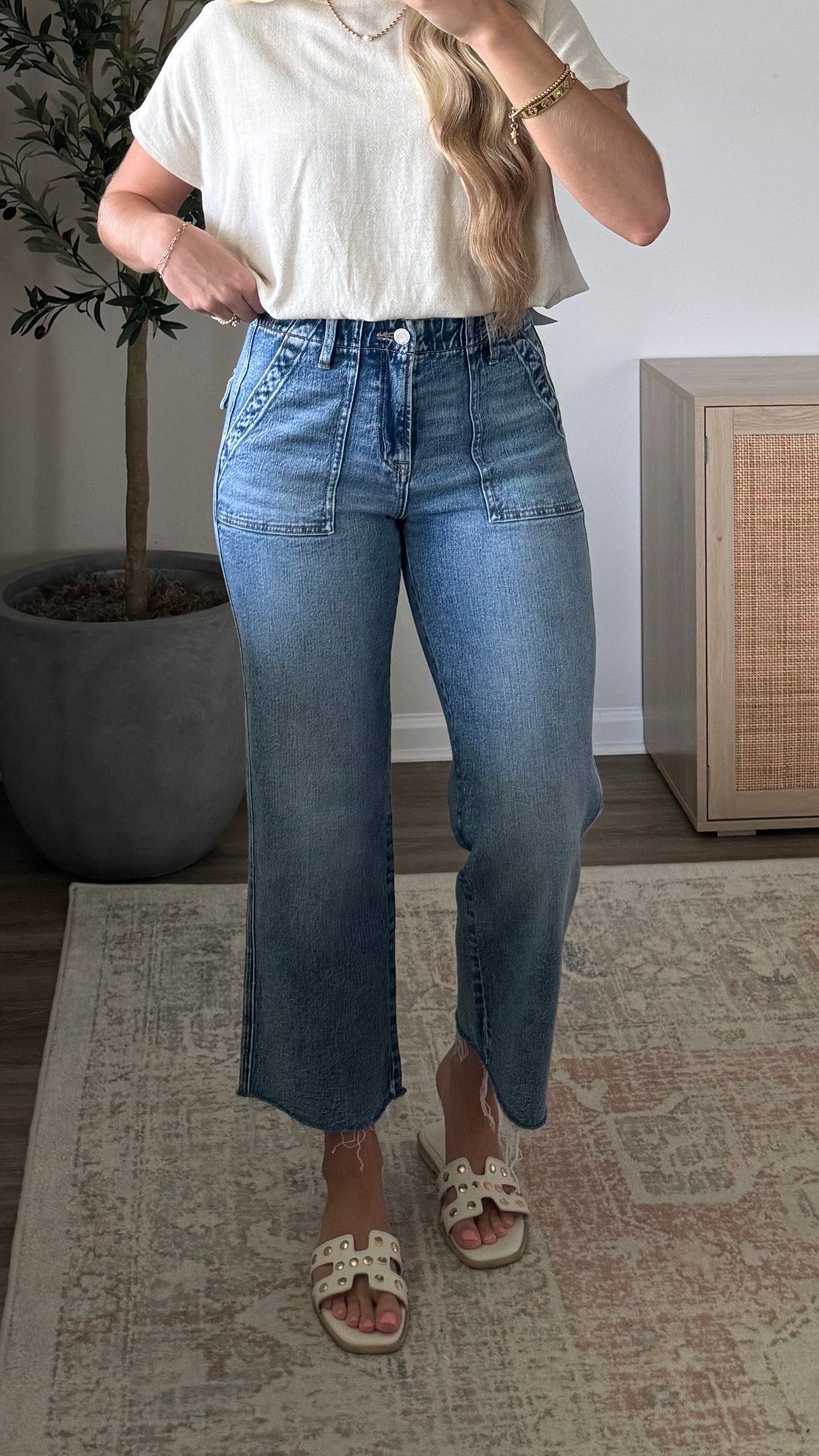 Paisley Comfort Denim / Med Wash