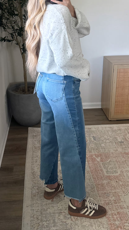 Two-Tone Comfort Denim