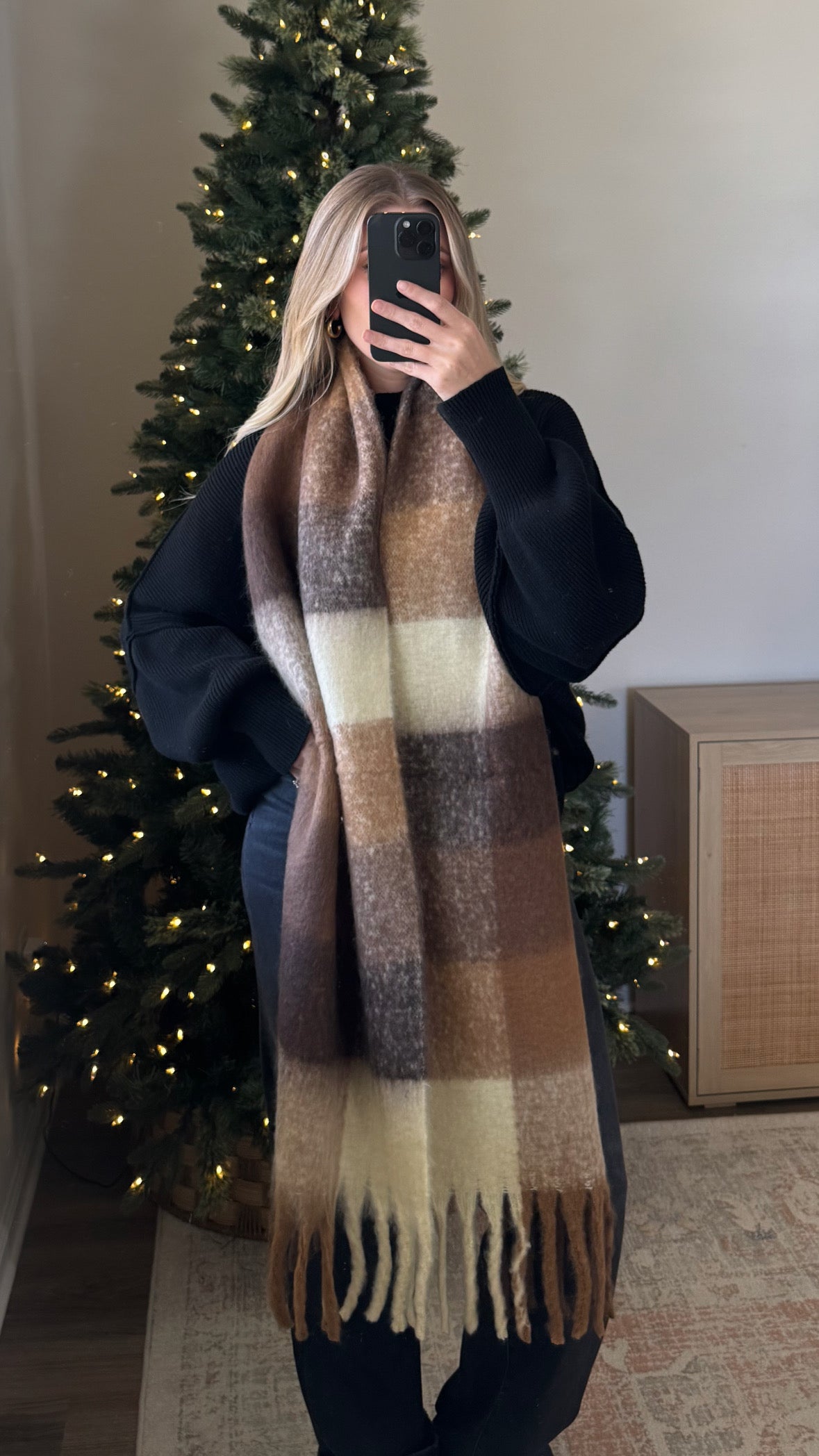 Oversized Scarf / Plaid