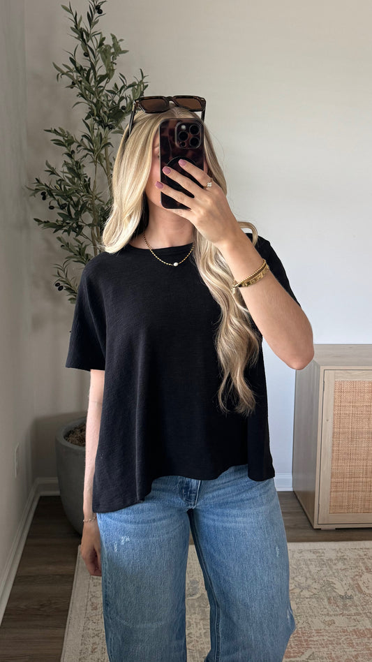 Comfort Cotton Tee / Black