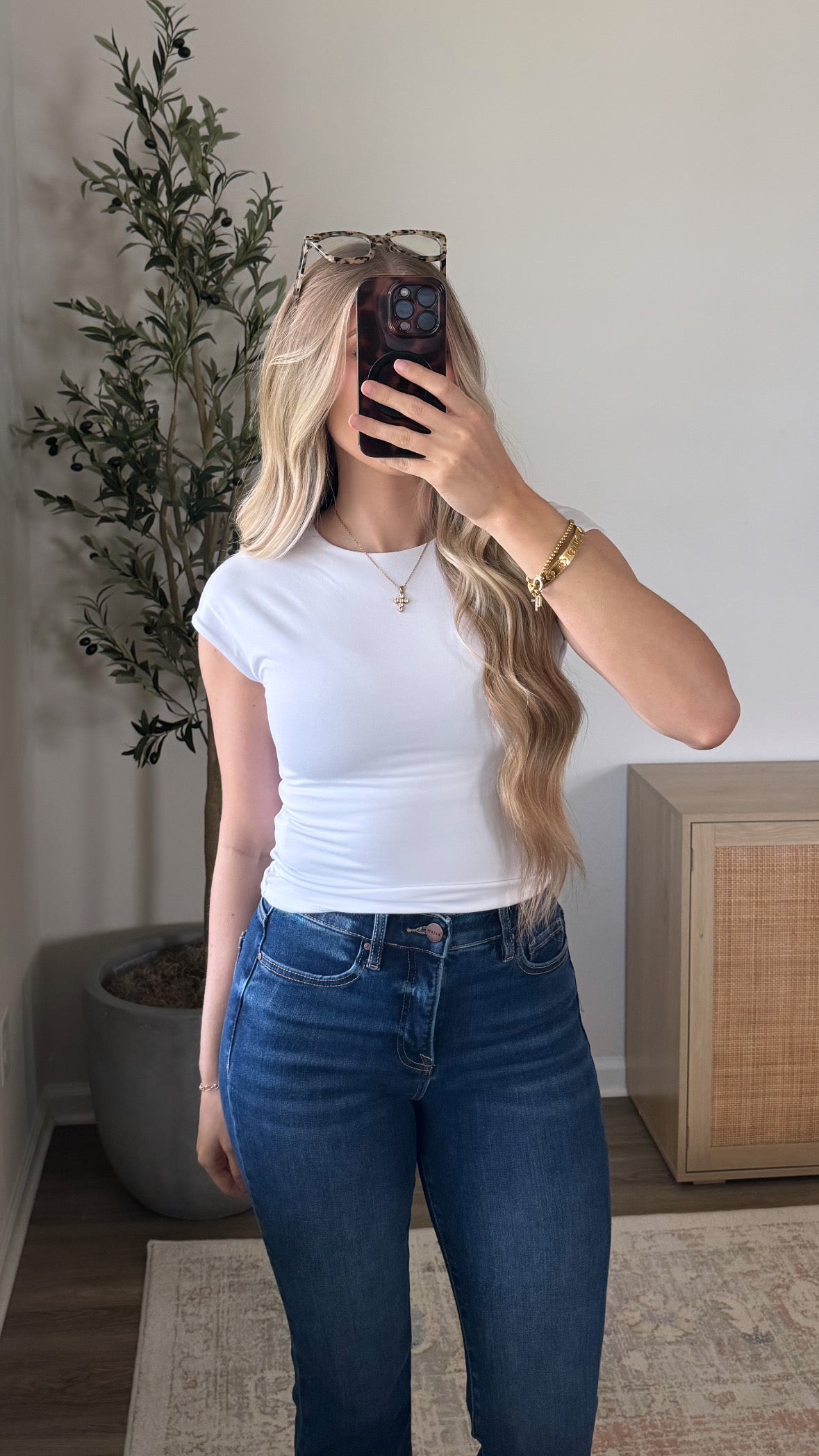 Cap Sleeve Butter Basic / White