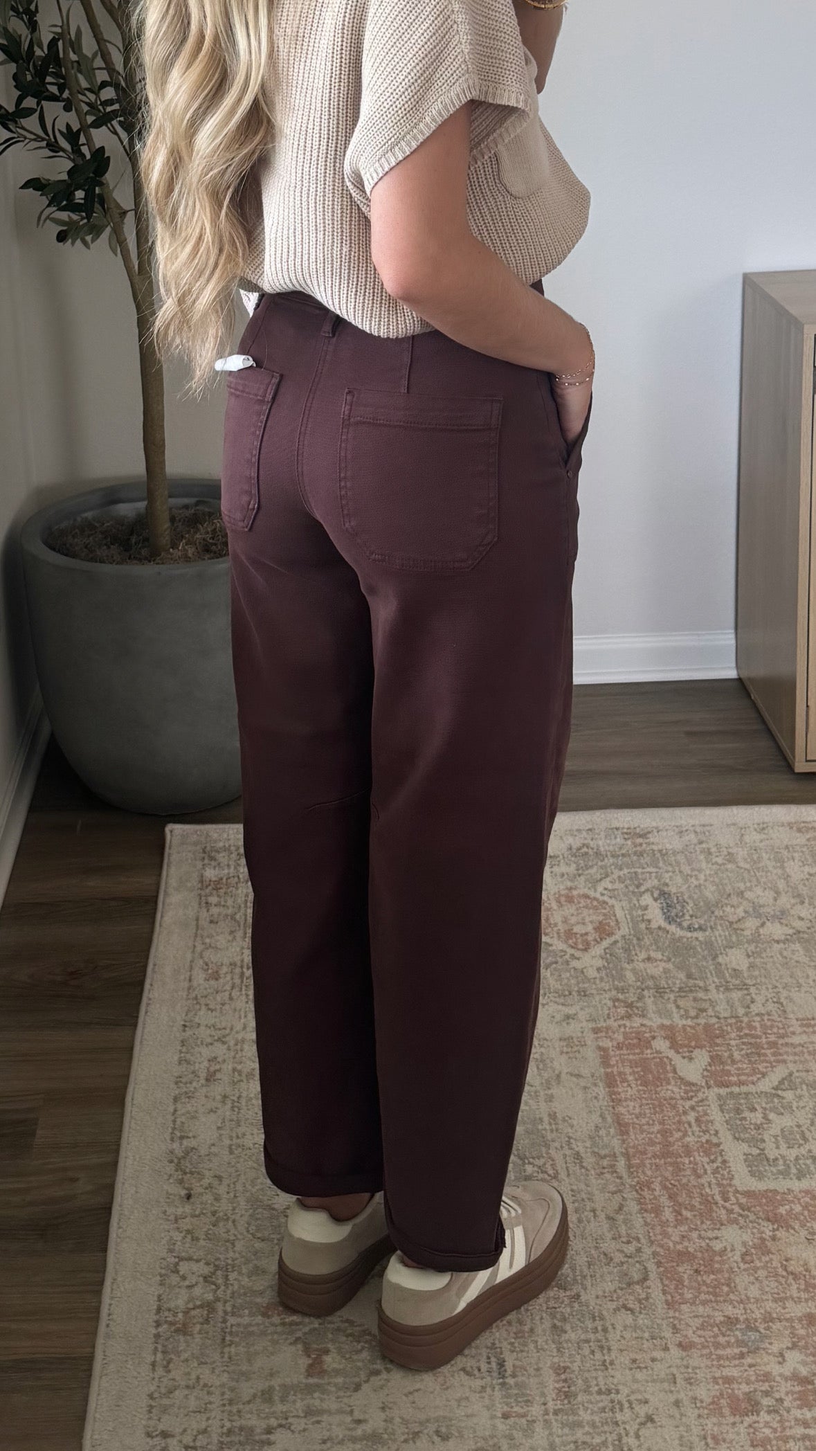 Comfort Barrel Jeans / Whiskey