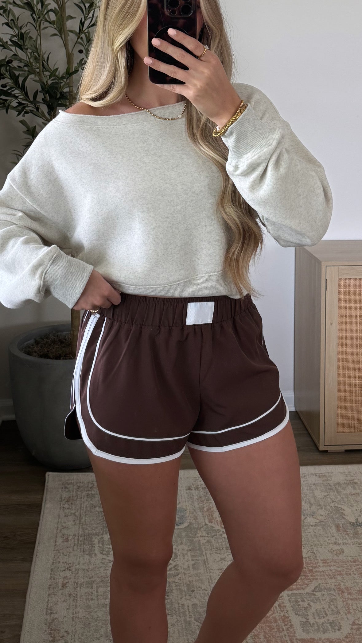 Contrast Active Short / Brown