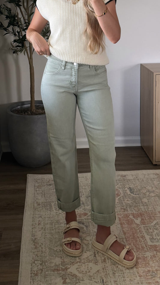 Sage Straight Denim