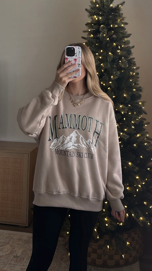 Mammoth Mountain Ski Club Sweatshirt