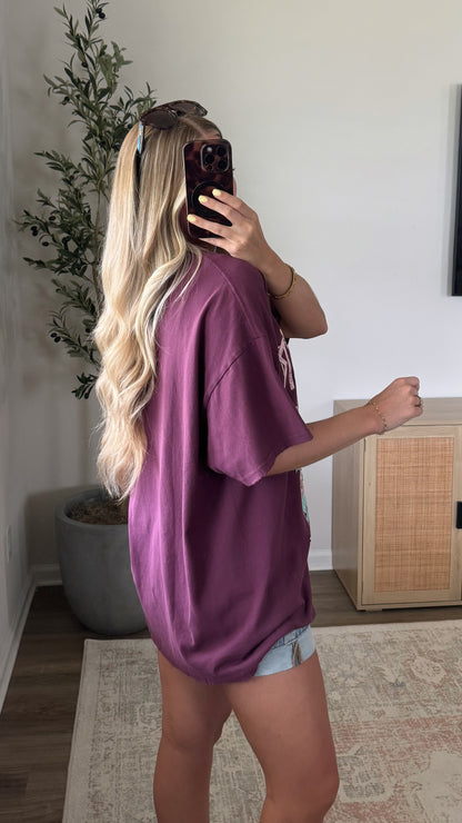 Dreamer Graphic Tee / Plum