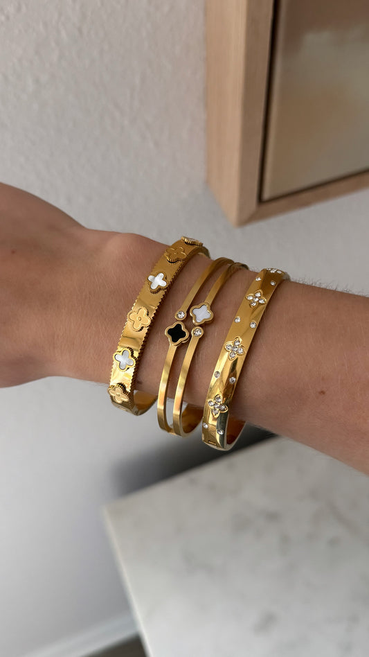 3 Styles / Clover Bracelets (Stack 2)