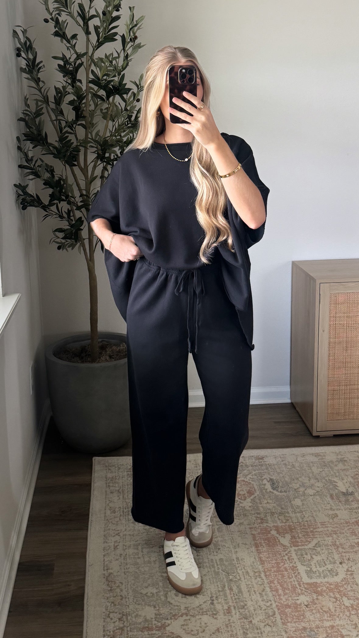 Amelia Lounge Pants / Black