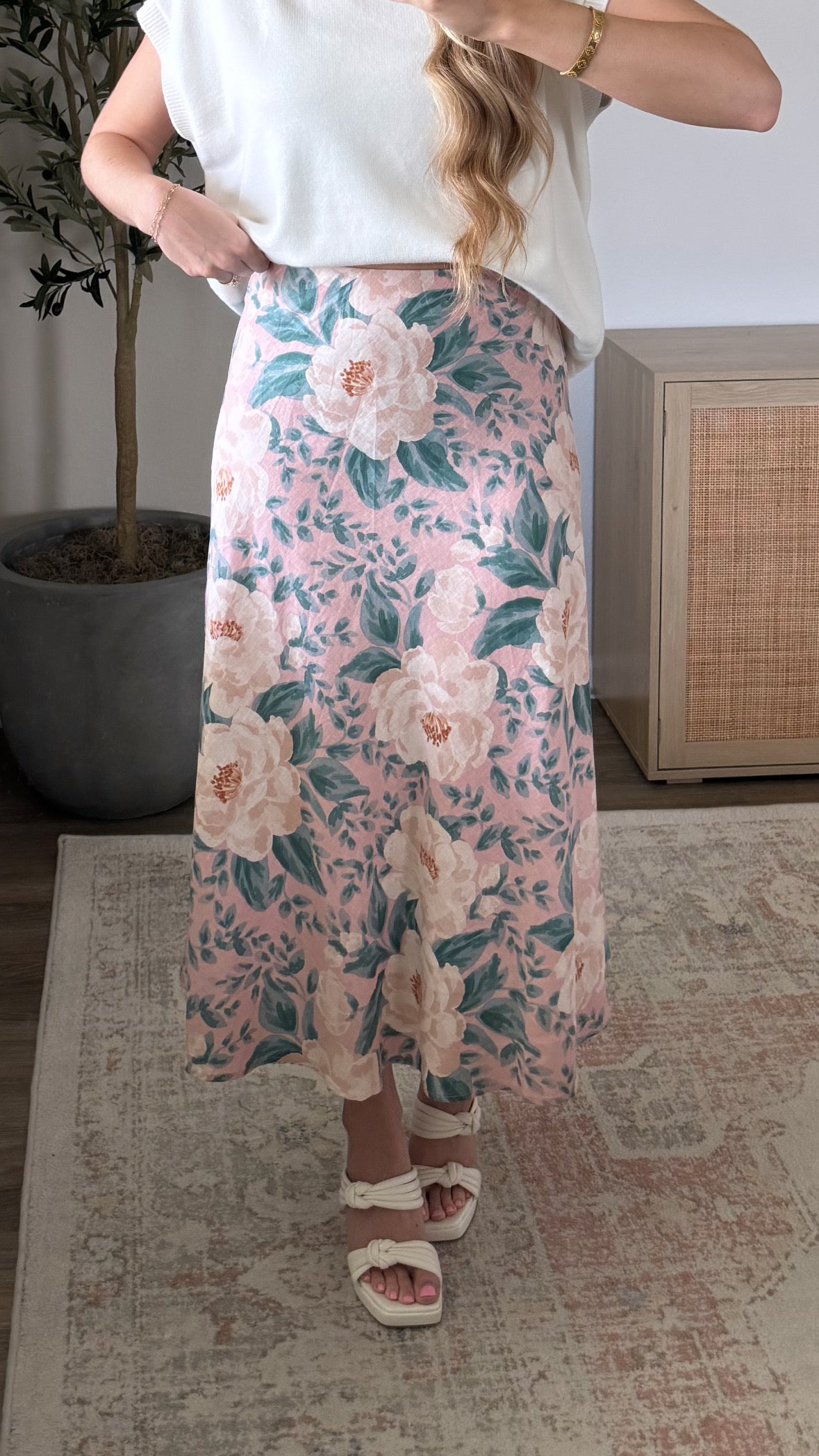 Magnolia Midi Skirt