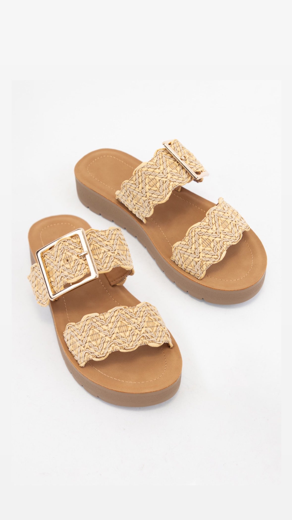 Miami Raffia Sandals